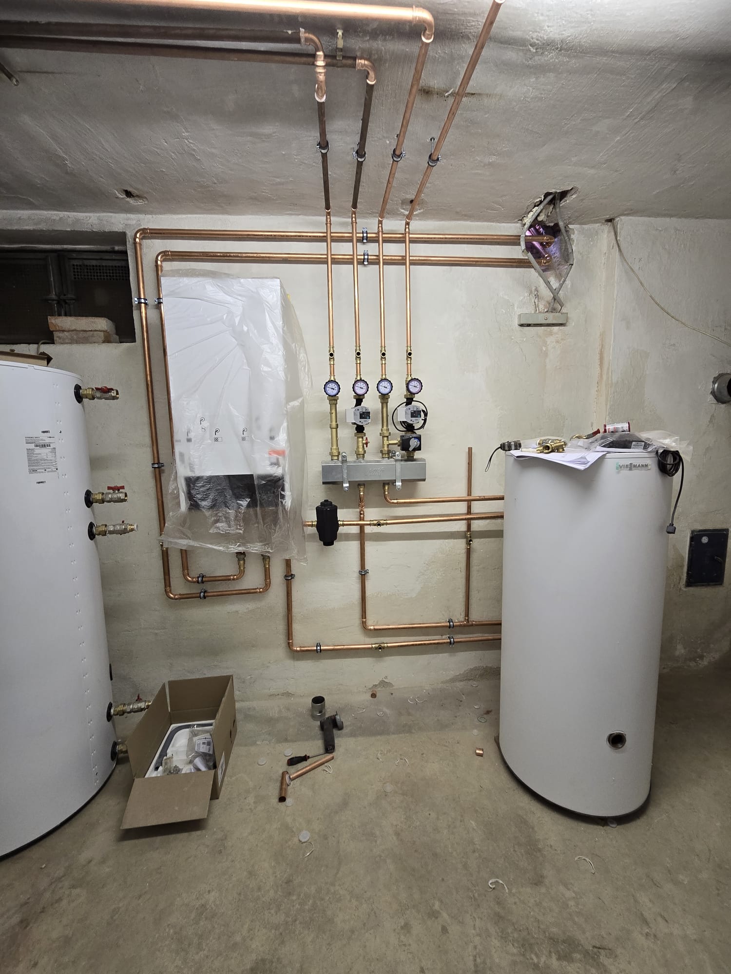 Wärmepumpe Installation